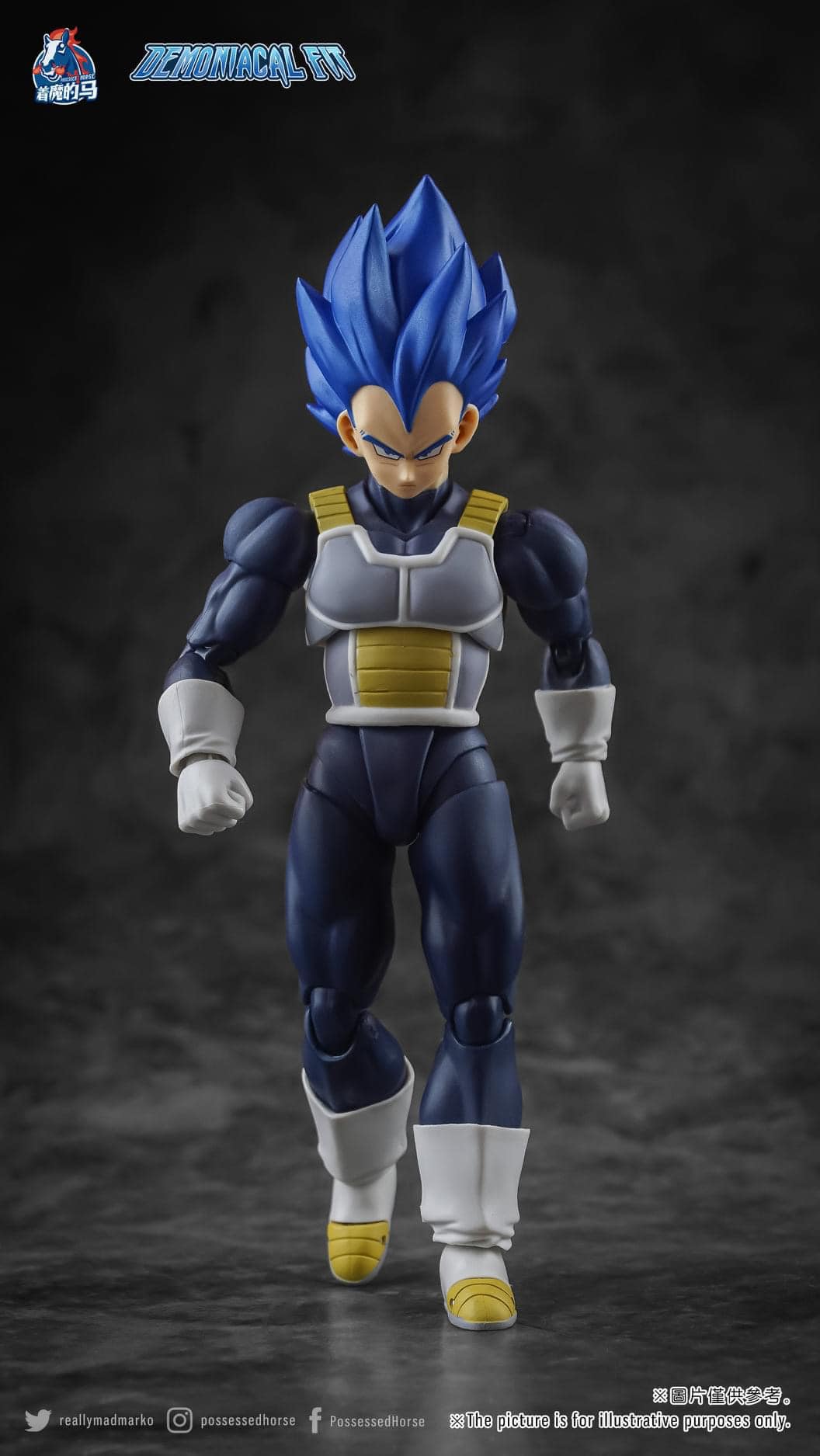 SS BLUE (SHINKA BEGETA) CUSTOM HEADSCULPT SET - Demoniacal Fit