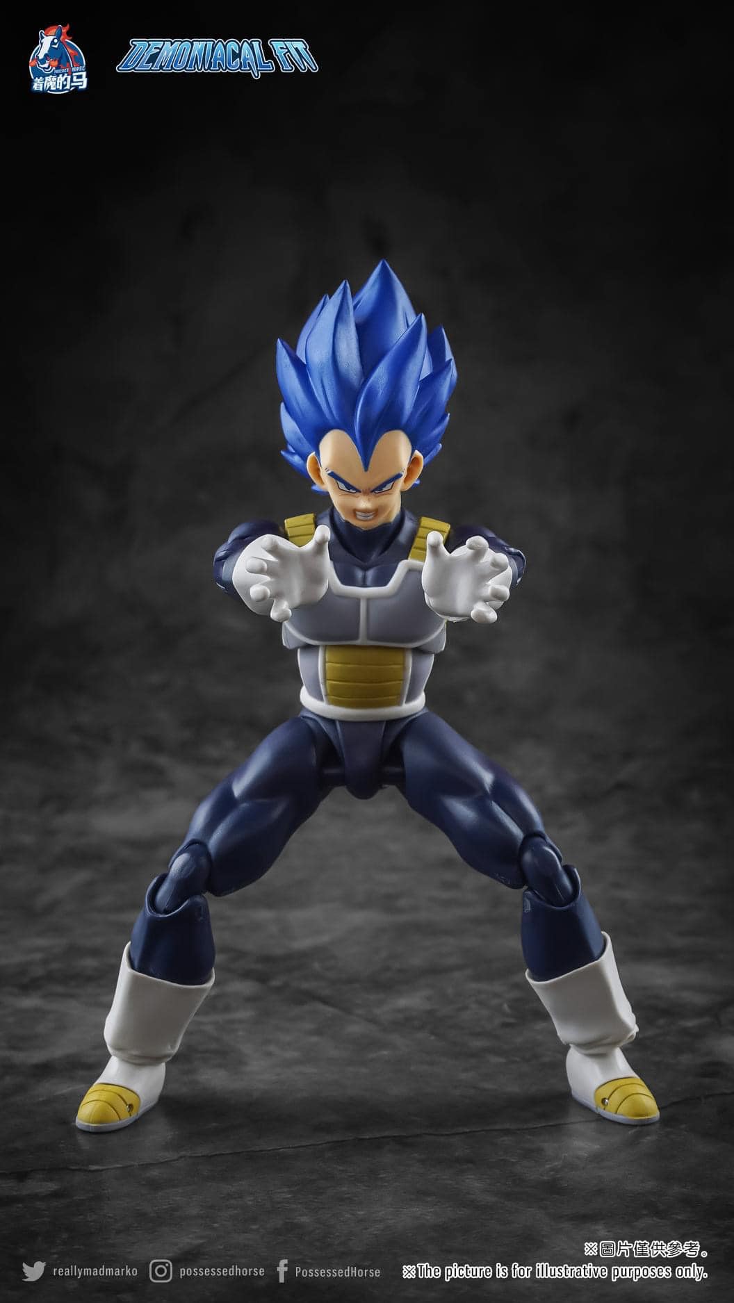 SS BLUE (SHINKA BEGETA) CUSTOM HEADSCULPT SET - Demoniacal Fit