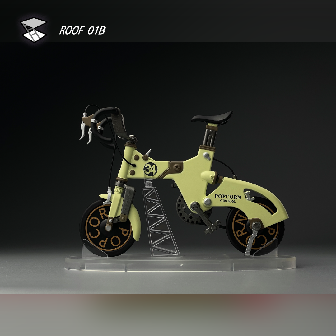 BASEBALL BOY 01B - KAMIONE + MOVABLE ALLOY BIKE ACCESSORY SET 01B - ROOF