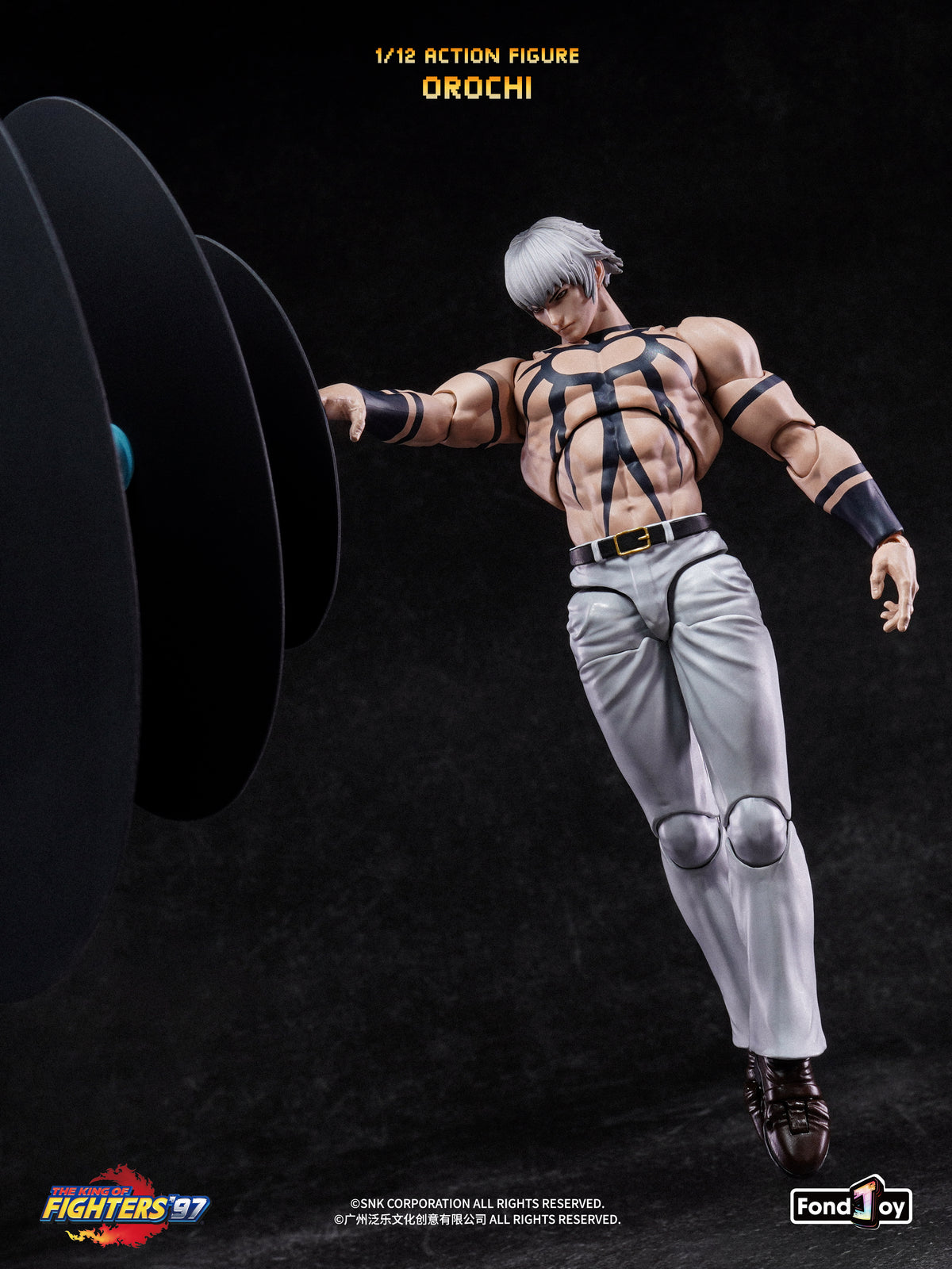 The King of Fighters '97 Orochi 1/12 Action Figure - FondJoy