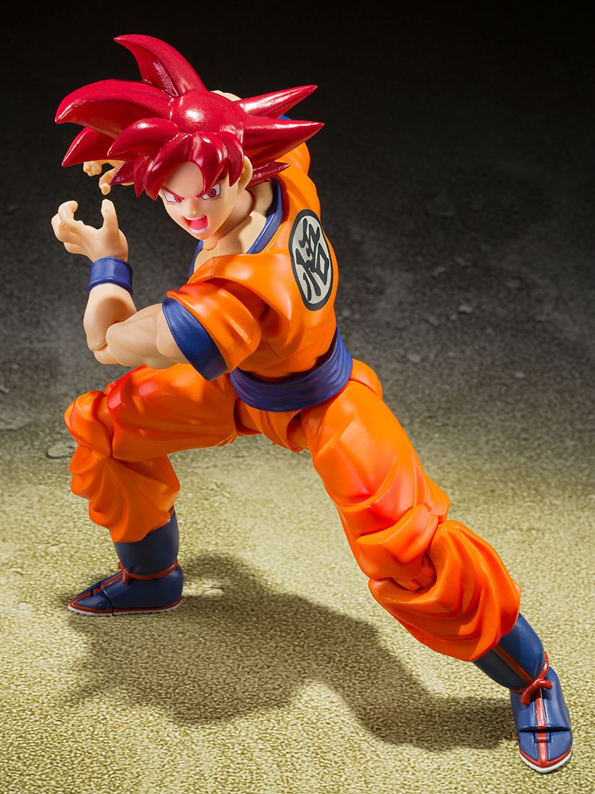 Super Saiyan God Son Goku Saiyan God of Virtue S.H.Figuarts Dragon Ball Super