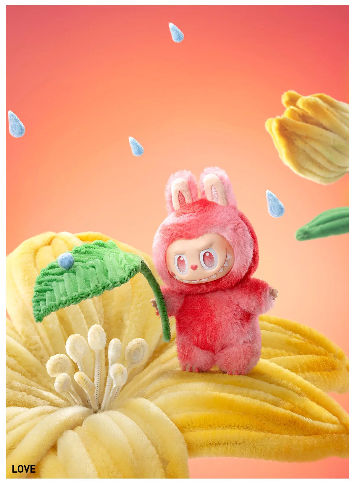 THE MONSTERS Big into Energy Series-Vinyl Plush Pendant Blind Box