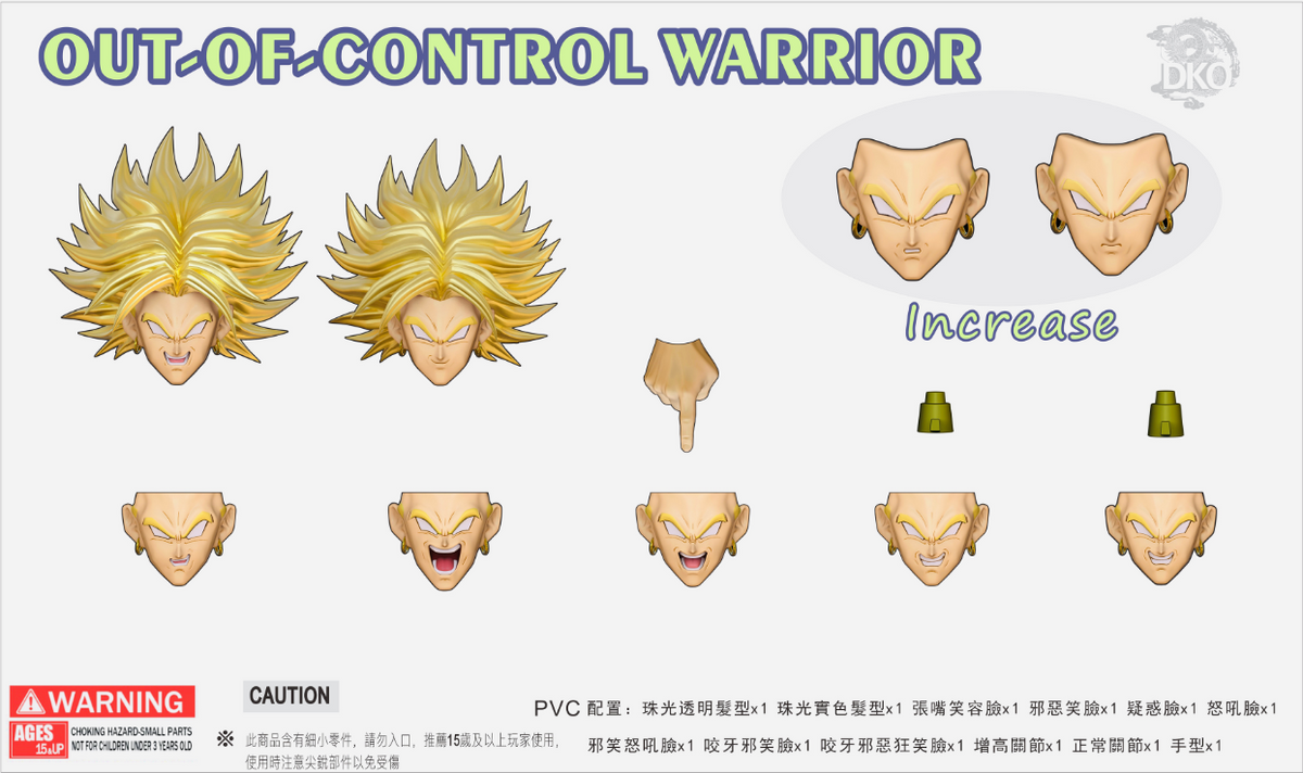 OUT OF CONTROL WARRIOR - DKO