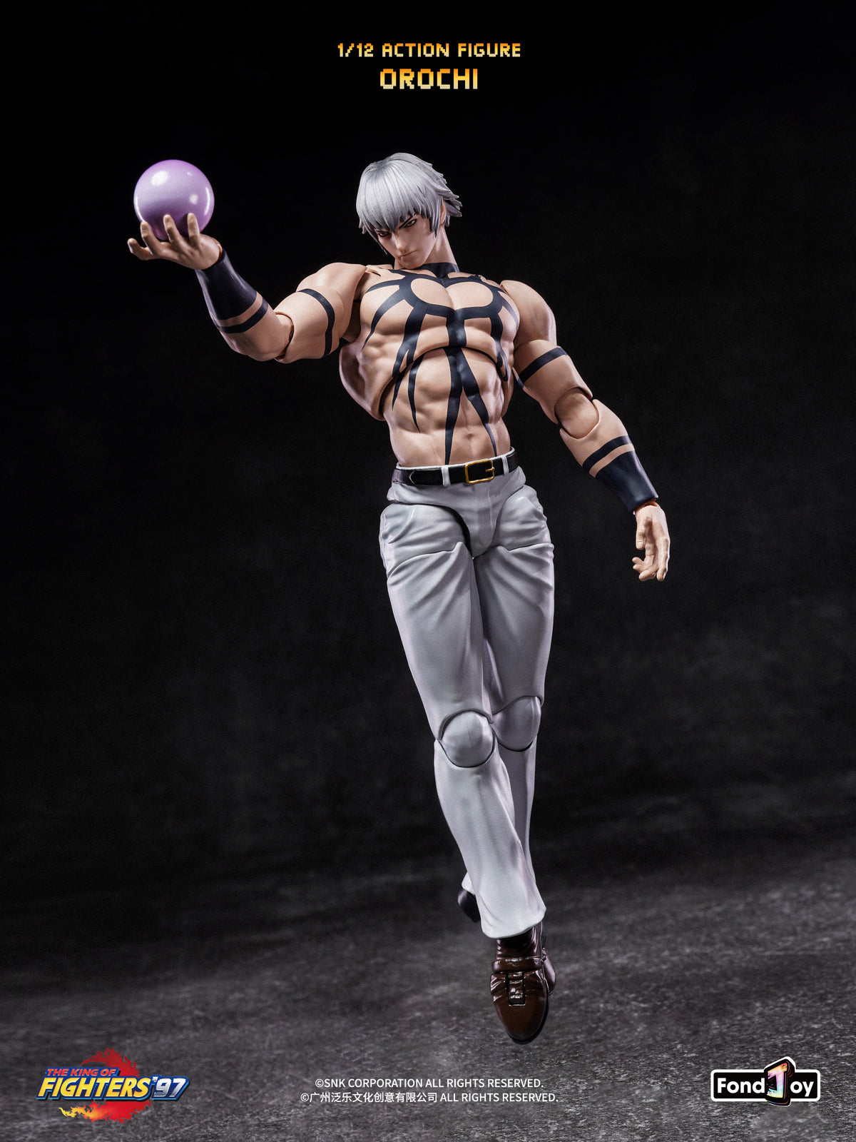 The King of Fighters '97 Orochi 1/12 Action Figure - FondJoy