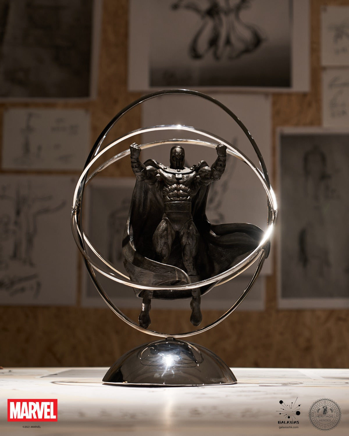 GALAXIAS HERITAGE HEROES BRONZE MAGNETO 1/6 SCALE