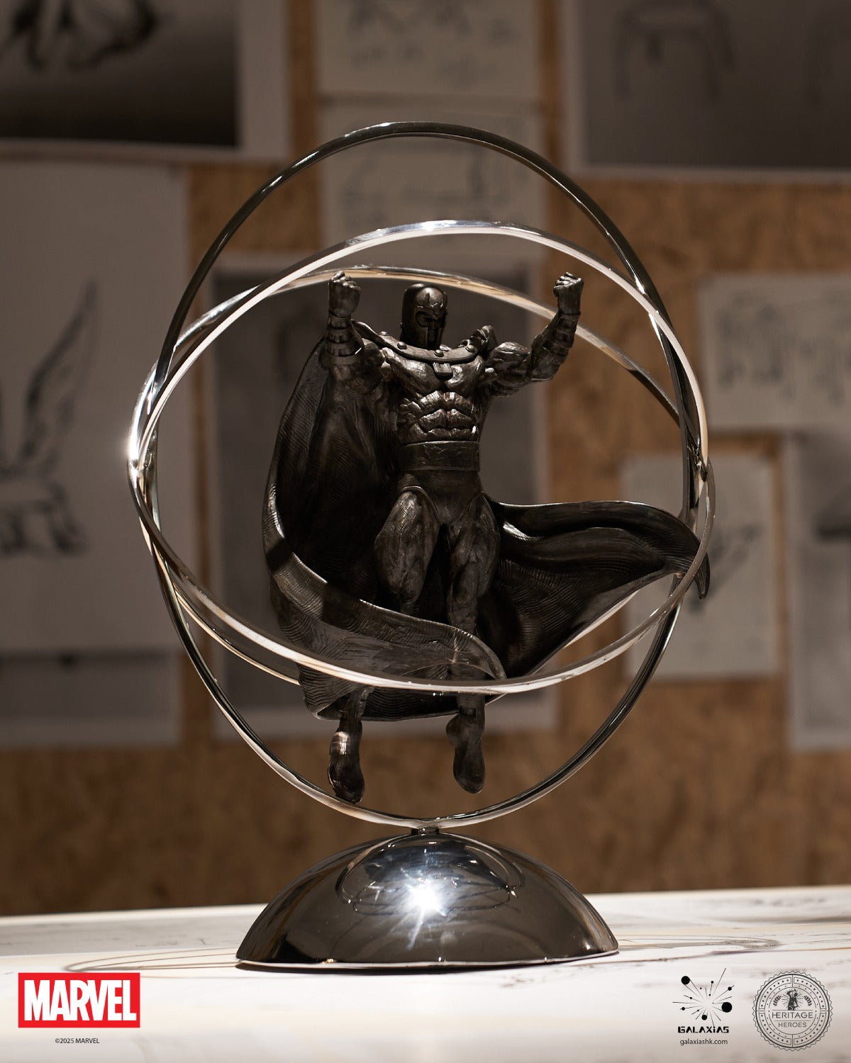 GALAXIAS HERITAGE HEROES BRONZE MAGNETO 1/6 SCALE