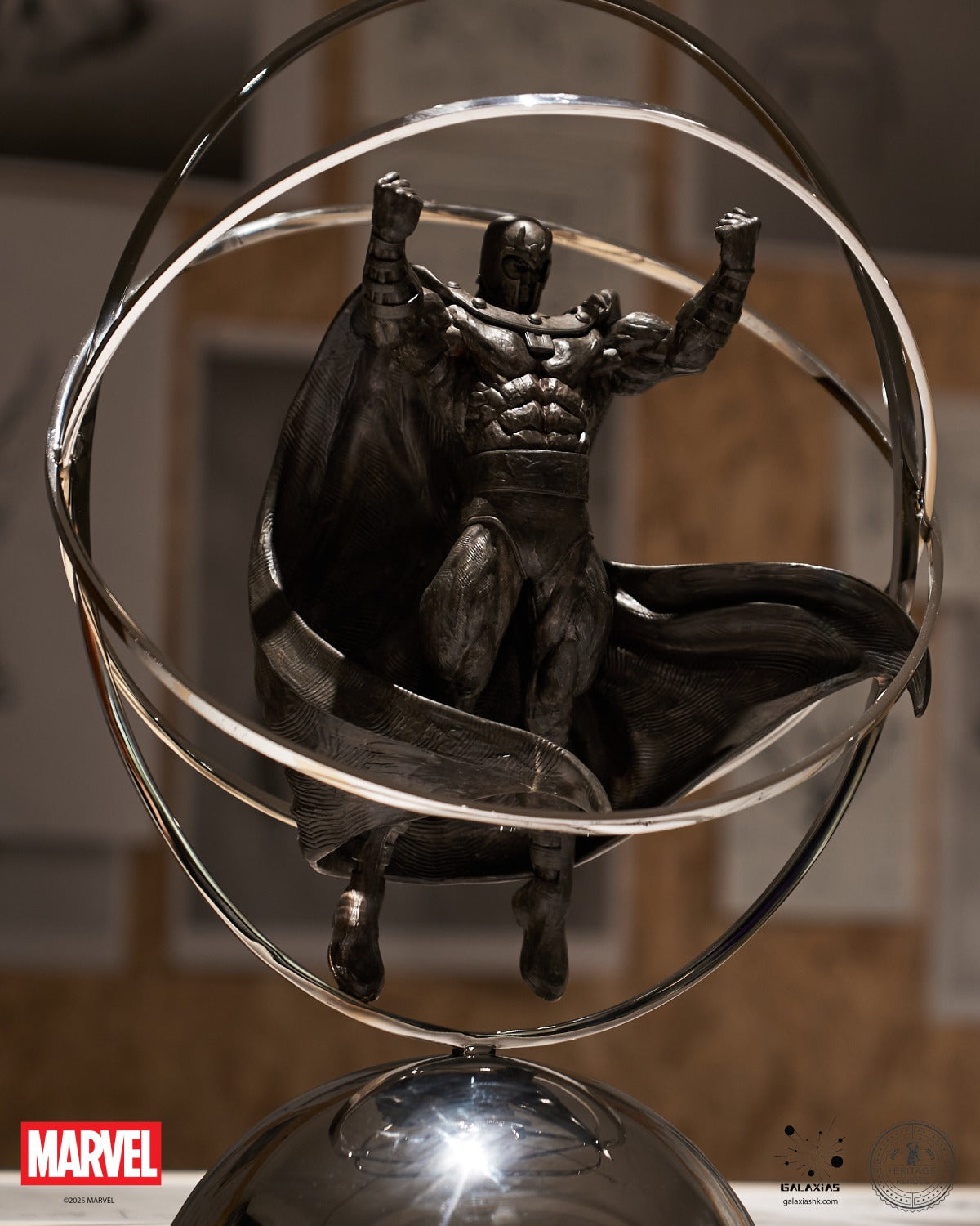 GALAXIAS HERITAGE HEROES BRONZE MAGNETO 1/6 SCALE
