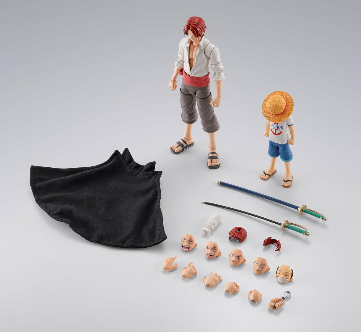One Piece Shanks & MONKEY.D.LUFFY (childhood) S.H.Figuarts
