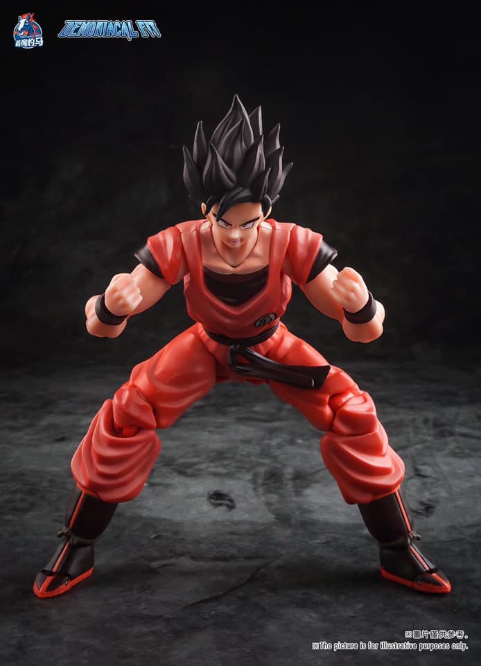 Scarlet Martial Artist CUSTOM HEADSCULPT SET - Demoniacal Fit