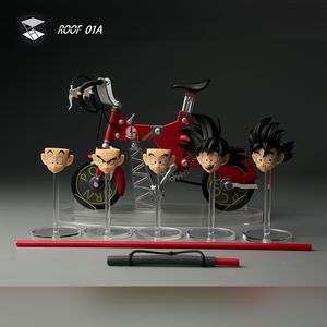 BASEBALL BOY 01A - KAMIONE + MOVABLE ALLOY BIKE ACCESSORY SET 01A - ROOF
