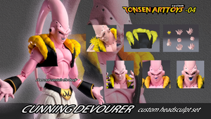 CUNNING DEVOURER HEADSCULPT SET- TONSEN ARTTOYS