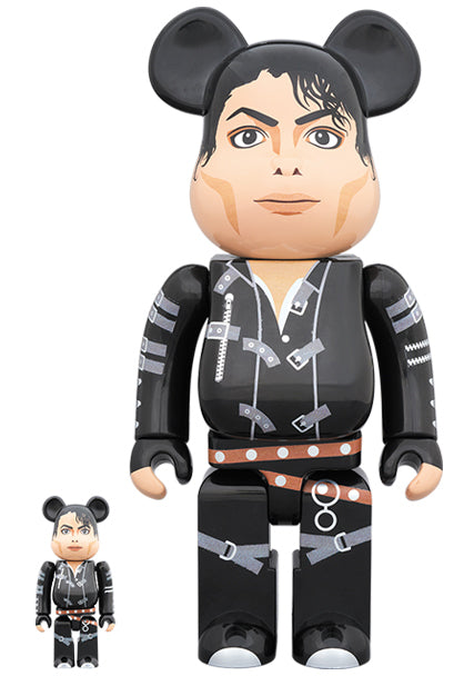 BE@RBRICK Michael Jackson BAD 100% &amp; 400% set