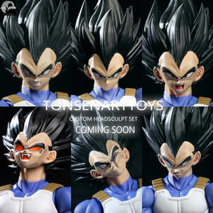 PRIMITIVE PRINCE CUSTOM HEADSCULPT SET (REISSUE) - TONSEN ARTTOYS