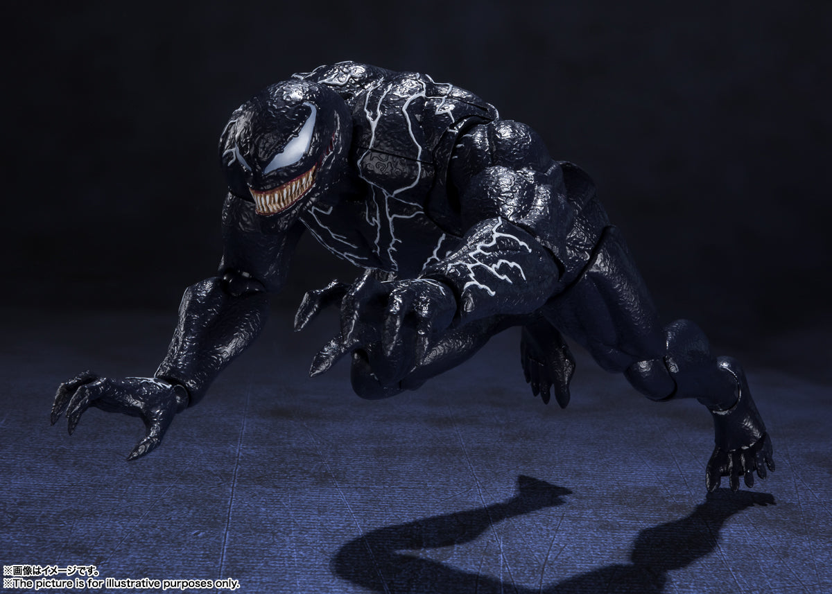 SH Figuarts Venom アクションフィギュア Amazon.com: TAMASHII NATIONS - Venom: The Last Dance - Venom