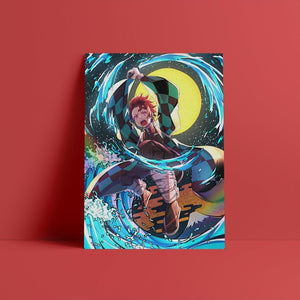 Tanjiro (Demon Slayer) Wall Canvas Posters