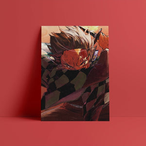 Tanjiro (Demon Slayer) Wall Canvas Posters