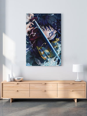 Giyu Tomioka (Demon Slayer) Wall Canvas Posters